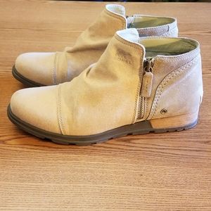 Sorel Womens Major Low Leather Boot EUC